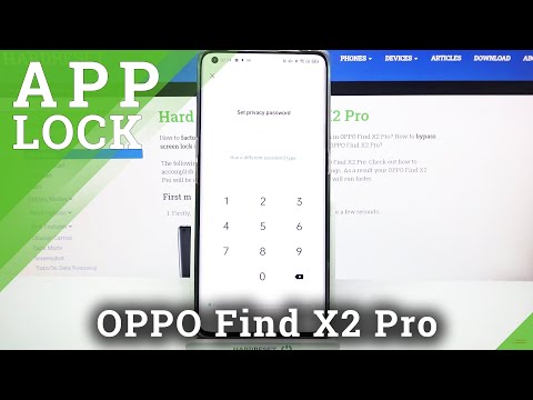 How to Set Up App Lock in OPPO Find X2 Pro – Protect App Data