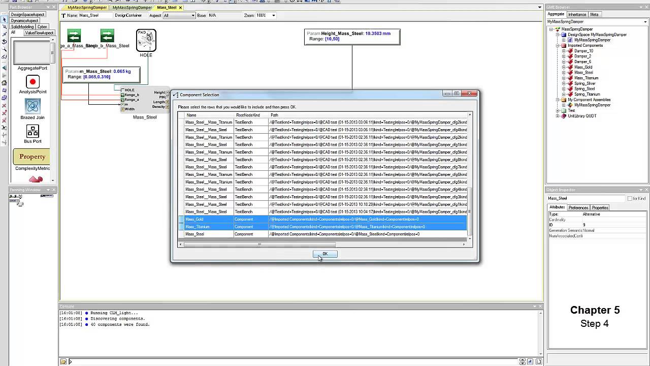 Mass Spring Damper Tutorial - Chapters 4-7