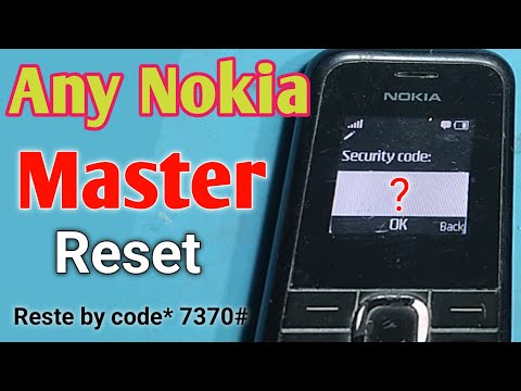 How To Do Hard Reset in Nokia - Factory Reset!! Nokia factory reset code