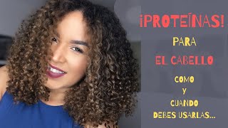 Proteínas Para El Cabello - COMO Y CUANDO DEBES USARLAS!!!