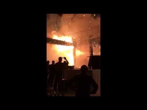 El incendio que acabó con boda en pleno vals El incendio que acabó con boda en pleno vals