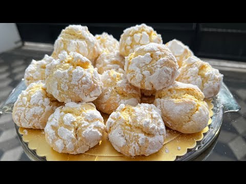 Biscotti al Limone 🍋  Troppo gustosi per colazione 🤩 RICETTA IN 1 MINUTO 😱