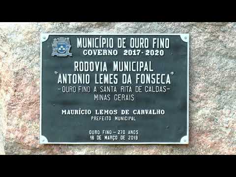 OURO FINO INAUGURAÇÕES DE OBRAS - 24 DE MARÇO DE 2019