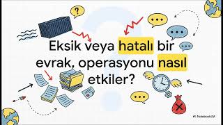 🛃 Gümrük Süreçleri ve Evrak Yönetimi