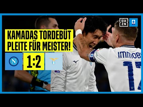 Kamada ballert lololololos! Lazio zaubert sich zum 1. Sieg: Neapel - Lazio Rom 1:2 | Serie A | DAZN
