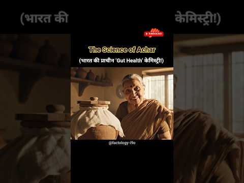 India's Ancient 'Gut Health' Chemistry! Ancient Probiotic Secret, Desi Wisdom" #achar #dadi #shorts