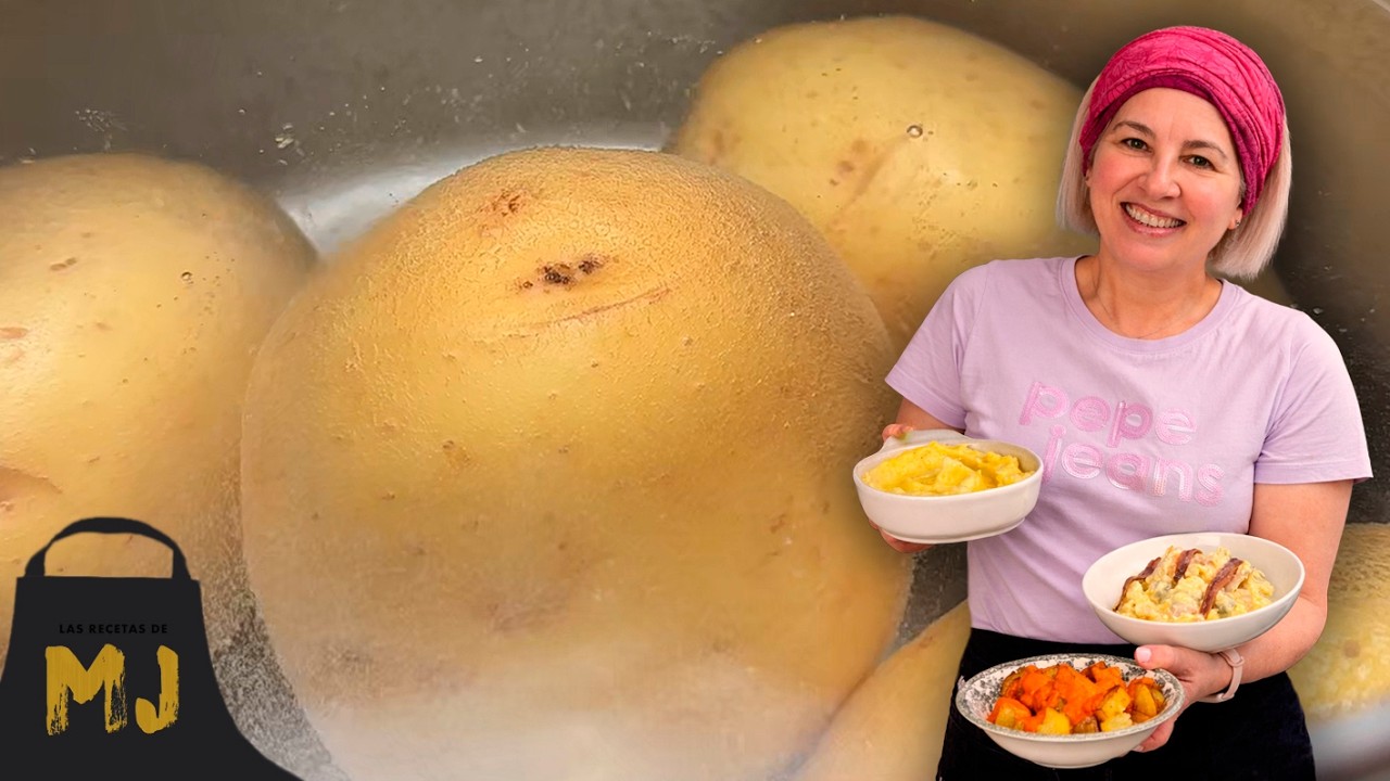 3 recetas con 1 kg de patata cocida: cocina de aprovechamiento
