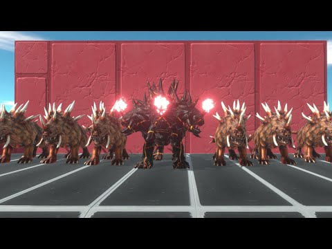Cerberus From Hell | Cerberus Deathrun | Cerberus in impossible maze |animal revolt battle simulator