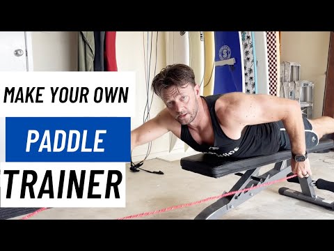 DIY Paddle Trainer - Cheap, Simple & Extremely Effective | Surf Tips | Paddle Trainer