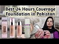 Best 24 Hours Water Proof Liquid Foundation Unboxing Review Even Tone High Coverage Foundation