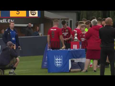 ESFA U15 INTER DISTRICT CUP FINAL - CHESTER-LE-STREET, WASHINGTON & DERWENTSIDE DSFA V CROYDON DSFA