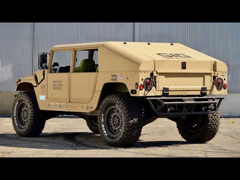 Bullet Proof 650HP Power Stroke Turbo Diesel MILITARY Humvee [4K]