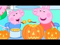 Peppa Pig English Episodes Making A Pumpkin Lantern With Peppa And George Halloween Special