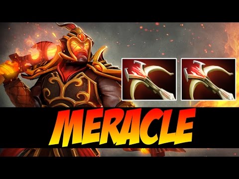 Meracle Plays Ember Spirit - 7700 MMR - Dota 2