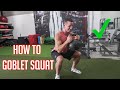 How To PROPERLY Goblet Squat With Proper Form