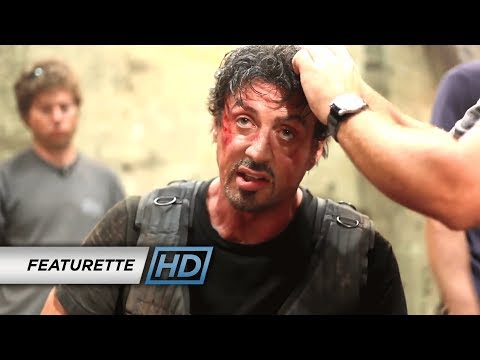 Thumbnail of the video: 'Austin Fights Stallone' Behind the Scenes Episode #4
