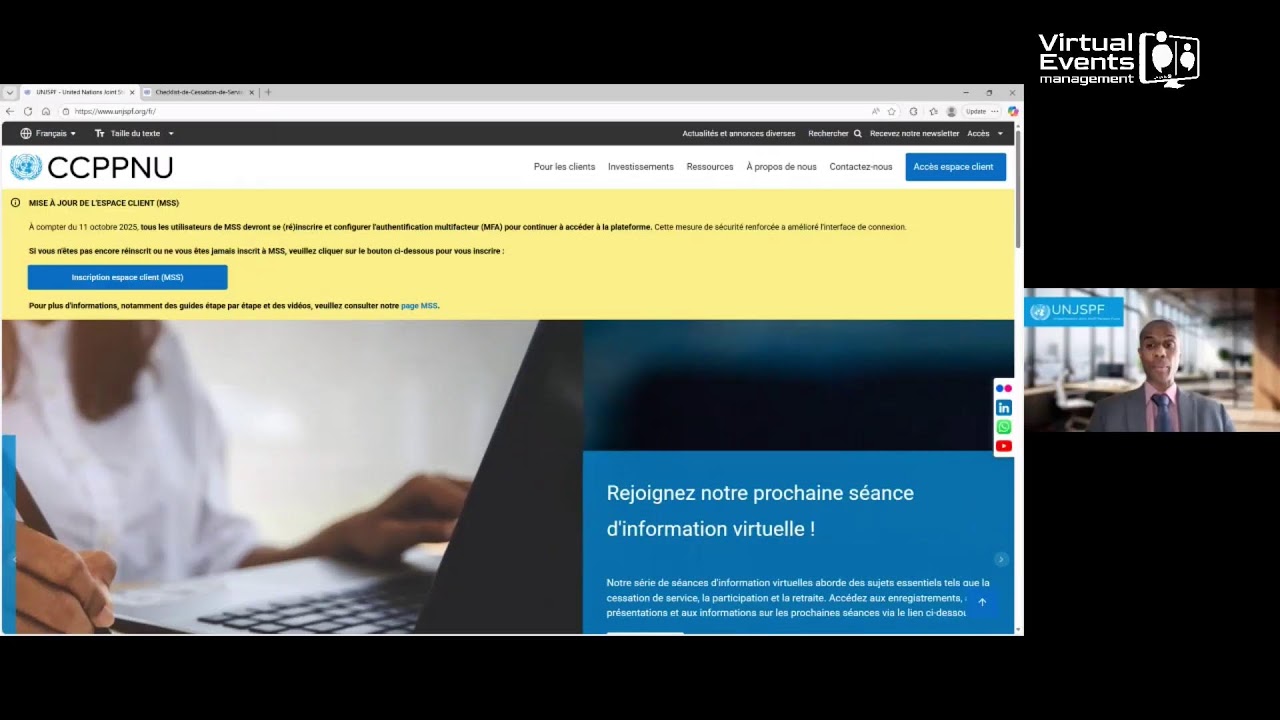 Separation with 5  or more years of contributory service at any age (French)