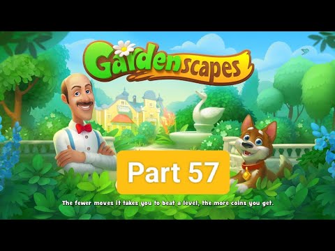 Gardenscapes New Area Part 57 (story and gameplay)