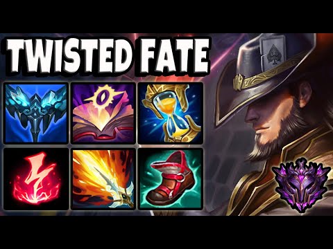 Twisted Fate vs Qiyana [ MID ] Lol Korea Master Patch 11.4 ✅