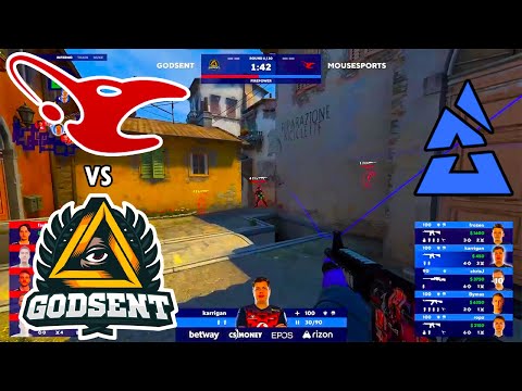 Mousesports vs Godsent - BLAST Premier | CSGO Highlights