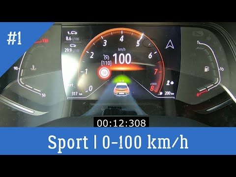 2020 Renault Captur 1.0 TCe 100 HP Acceleration 0-100 km/h