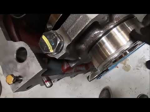 Detroit Diesel Series 60 50 Rear main seal installation