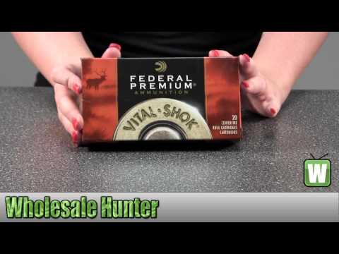 Federal Cartridge 300 Winchester Magnum 200Gr Trophy Bonded Bear Claw P300WT1 Ammo Unboxing