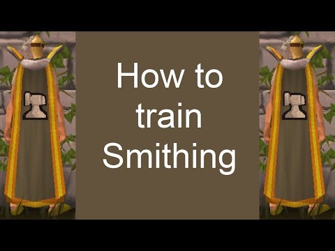 How to train Smithing.
