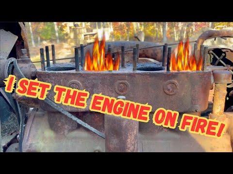 Worst Stuck Engine I've ever Opened up! | Rare Michigan AM Shovel Part 2