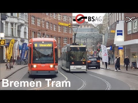 Bondes em Bremen | Straßenbahn BSAG