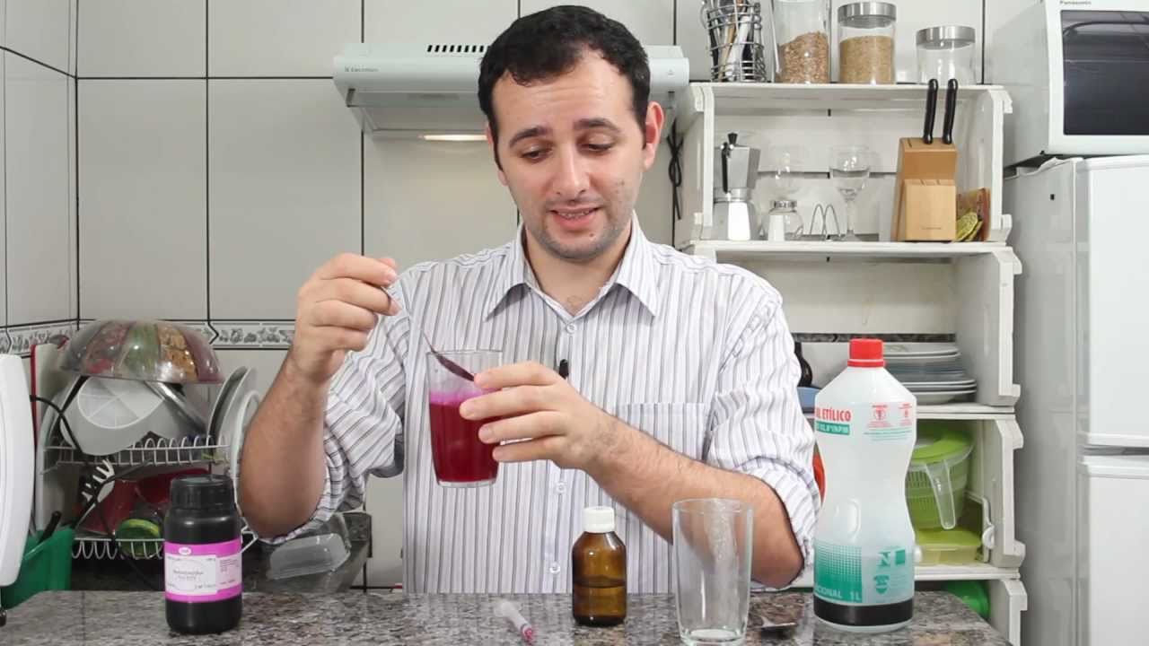 Sangue do diabo (tinta que desaparece - EXPERIÊNCIA de QUÍMICA)