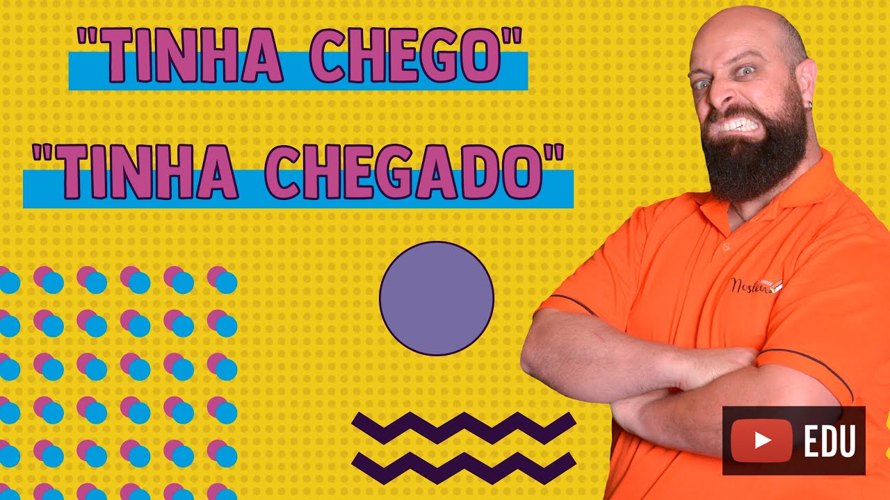 "Chego” ou “chegado”? - Prof. Noslen explica!