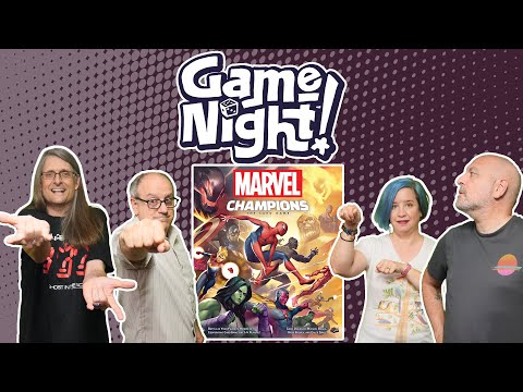 Marvel Champions: The Card Game - GameNight! Se10 Ep11 - How to Play and Playthrough
