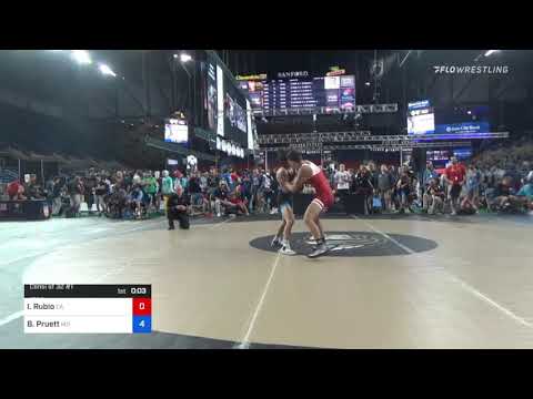 120 Lbs Consi Of 32 #1 - Isaiah Rubio, California Vs Brady Pruett, Maryland 0335