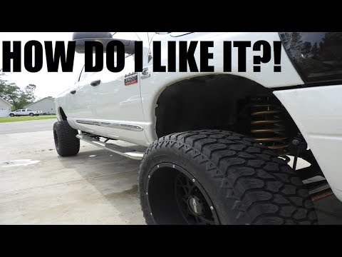 RAM 2500 ROUGH COUNTRY 5IN LIFT REVIEW