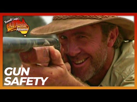 Russell Coight Teaches You Gun Safety | All Aussie Adventures