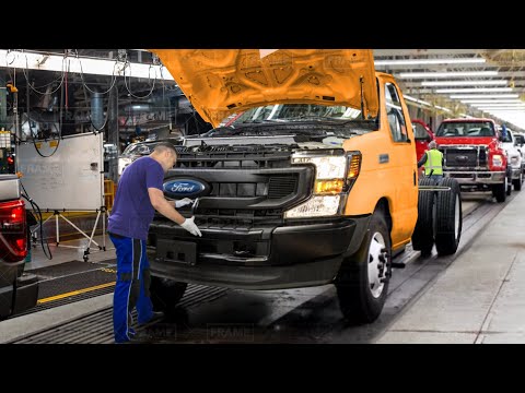 , title : 'How They Build Massive US Ford Trucks From Scratch - Inside Production Line Factory'