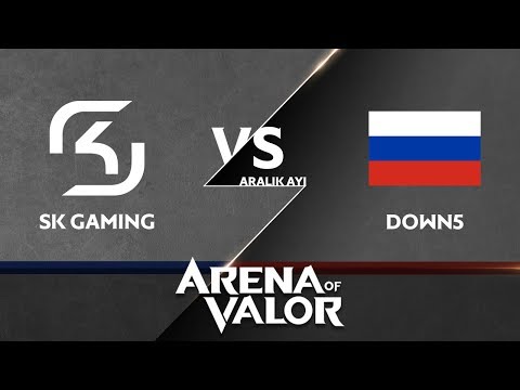 SK Gaming vs Down5 | Go4ArenaofValor Aralık Ayı Finali | Yarı Final 2. Maç