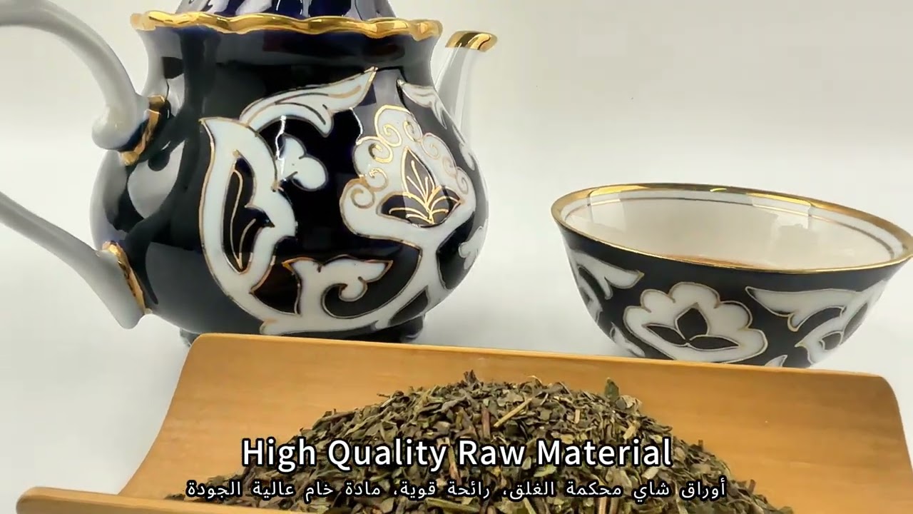 China gunpowder green tea 9675 in bulk with factory cheap price
