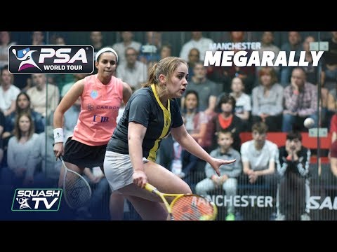 "THAT WAS A GREAT ROAR!" - Squash MegaRally - El Tayeb v Evans