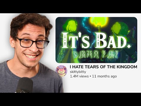 pointcrow reacts to I HATE TEARS OF THE KINGDOM