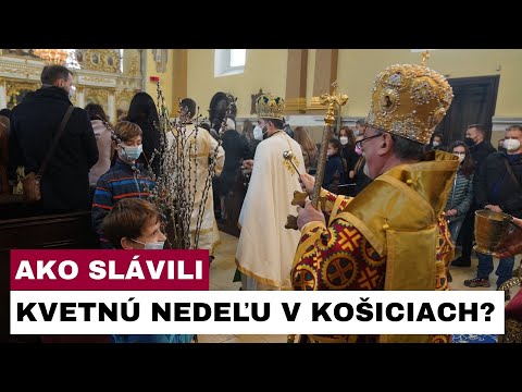Kvetná nedeľa v Košiciach