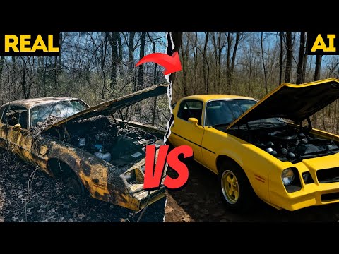 AI Restores Abandoned American MUSCLE Cars & European Legends