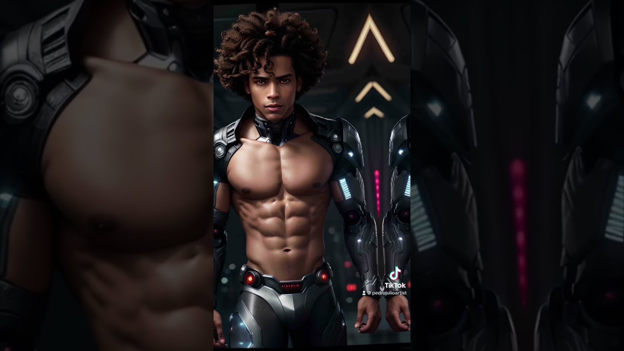 Cyborg Michael #michaeljackson #aiart