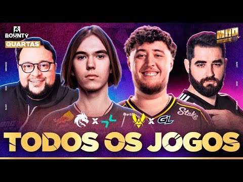 BLAST BOUNTY 2026 SEASON 1 (QUARTAS DE FINAL DIA 02) - TODOS OS JOGOS - COMPLETO