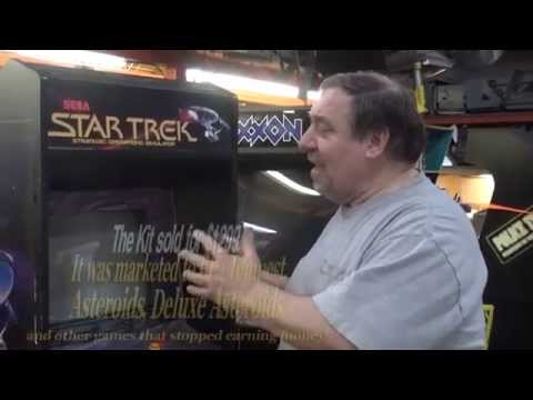 #559 Sega STAR TREK Arcade Video Game with AWFUL Electronic System! TNT Amusements