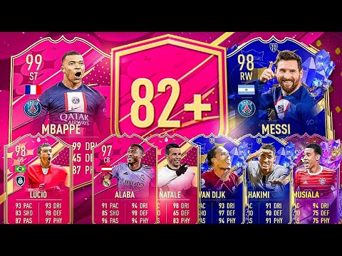 THIS IS WHAT I GOT IN 15x CRACKED 82+ x100 PACKS! #FIFA23
