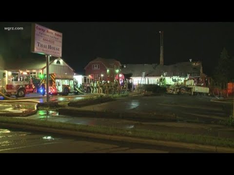 Overnight Fire Tears Through Depew Restaurant