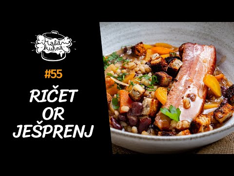 Traditional Slovenian Barley Stew "Ričet" | Little Kitchen recipe