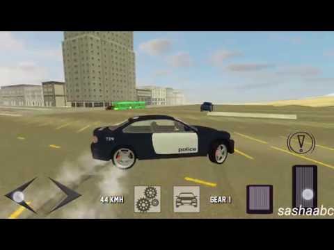 tuning police car drift обзор игры андроид game rewiew android.